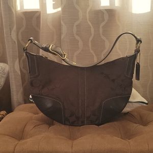 Brown Vintage Coach Handbag